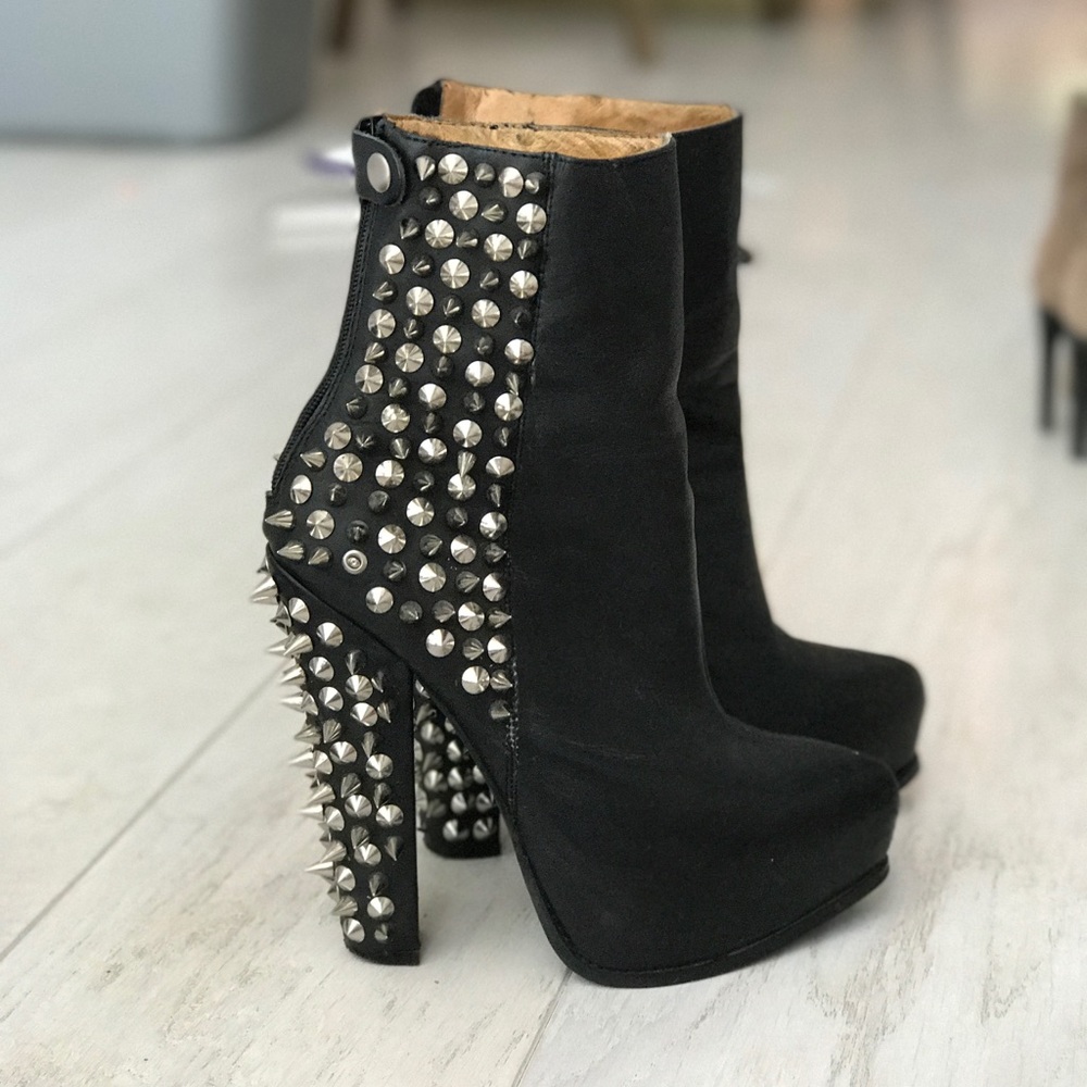 Nasty Gal Spike Boots