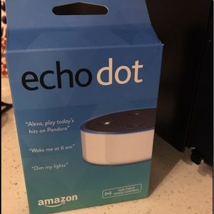 Flash Sale!!! Amazon Echo Dot (White) NWT