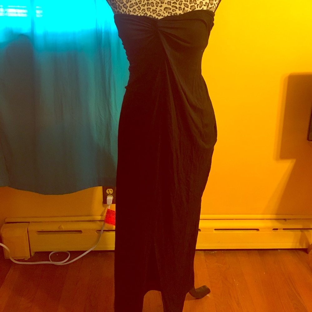 Arden B black maxi dress
