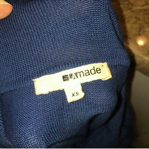 LAmade Sweaters - LAmade Navy Cow Neck Sweater Top XS LAmade Sweaters - LAmade Navy Cow Neck Sweater Top XS
