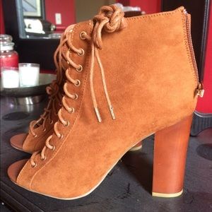 Lulus Lace Up Heels