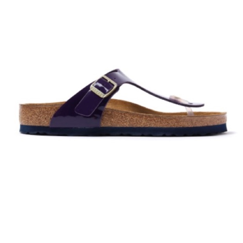 Women's BIRKENSTOCK Gizeh Patent Lilac size 40