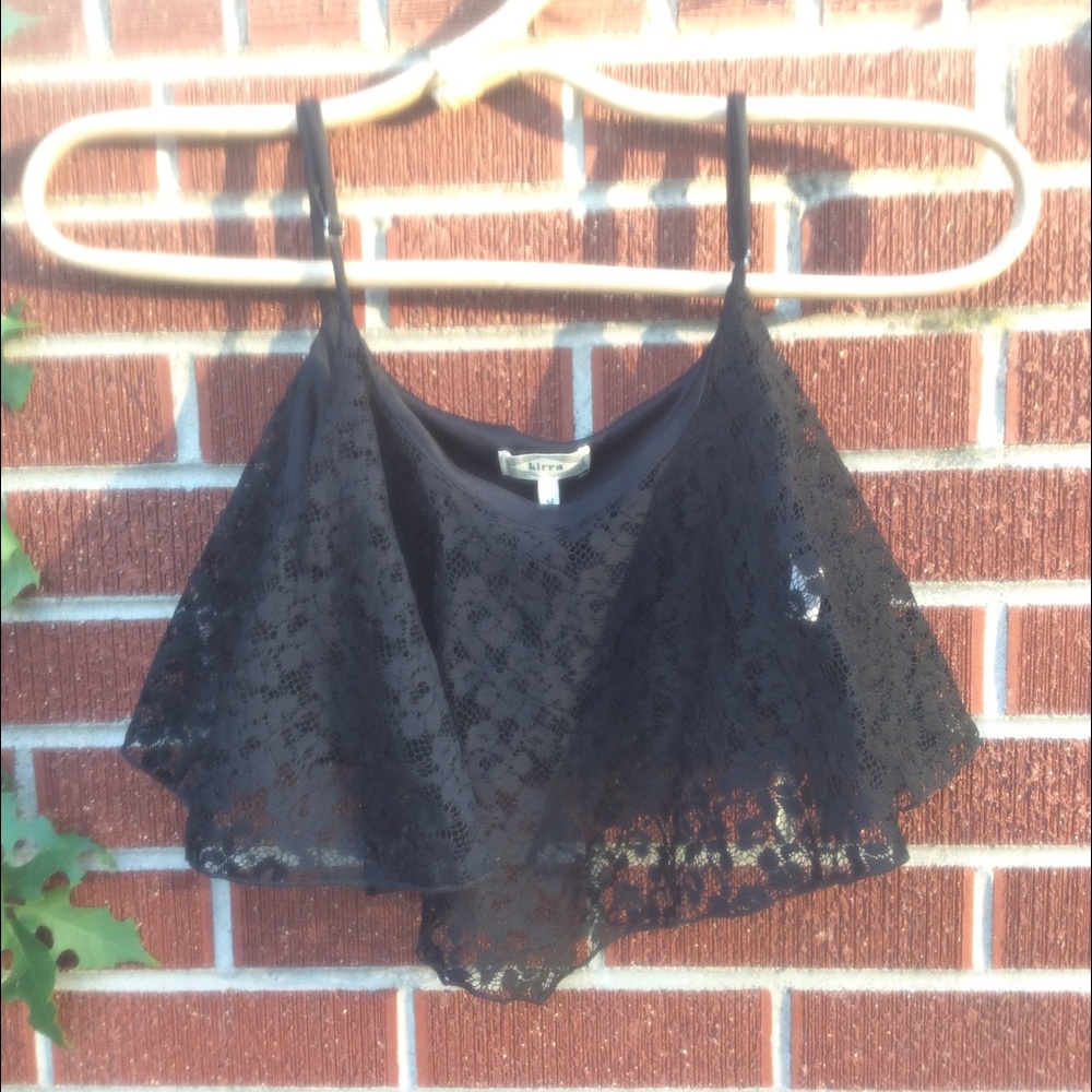 [kirra] Flutter Lace Bralette {Medium} PacSun
