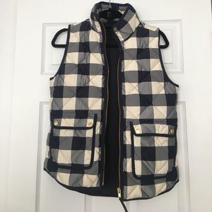 Plaid JCrew Vest