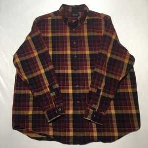 Long Sleeve Flannel Button Down