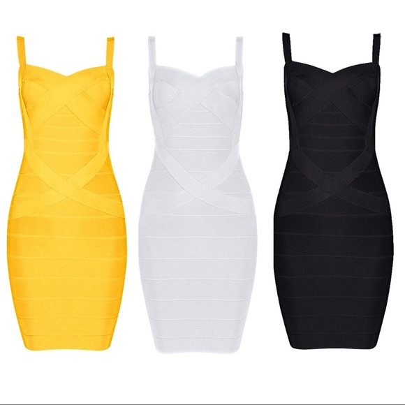 Brazilian Thick High Quality Bodycon Bandage Dress - Picture 5 of 8