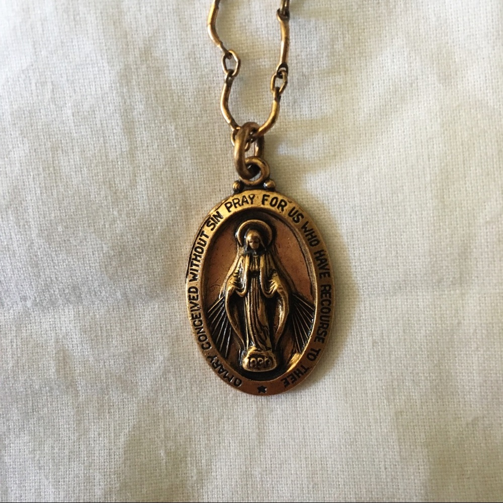 Retired 2012 St. Mary Alex & Ani Necklace