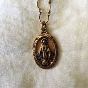 Retired 2012 St. Mary Alex & Ani Necklace