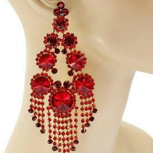 GORGEOUS RHINESTONE EARRINGS