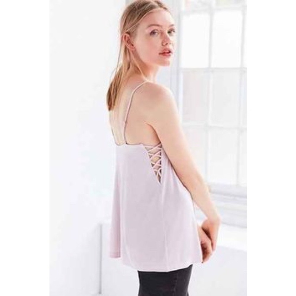 Urban Outfitters Silence and Noise Lace Up Cami