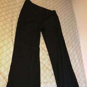 Black dress slacks, modern fit