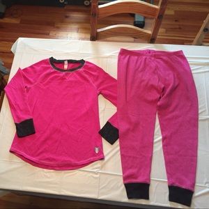 No Boundaries sparkly thermal outfit. Girls XL