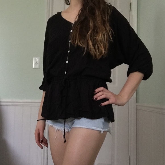 F21 Flowy blouse - Picture 2 of 2