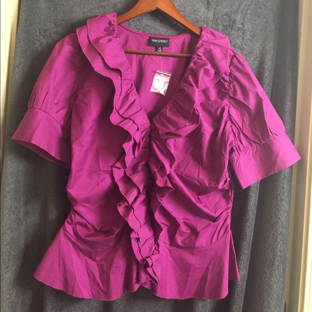 Ruffle blouse
