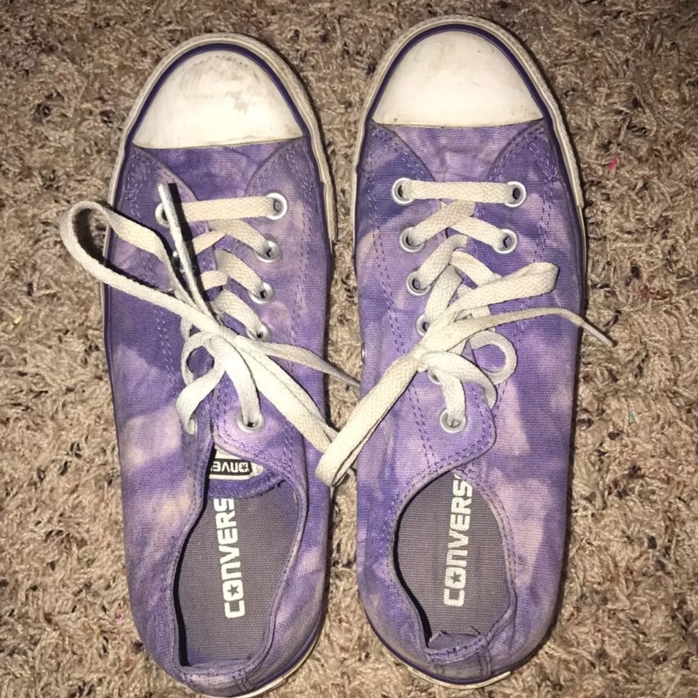 Purple Converse