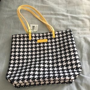 NWT Vera Bradley Houndstooth Tote