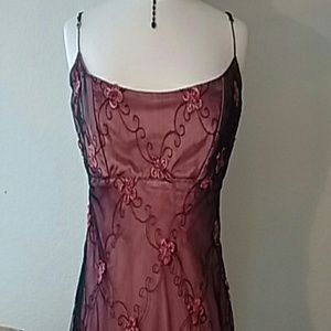 Betsey Johnson Orange Slipdress