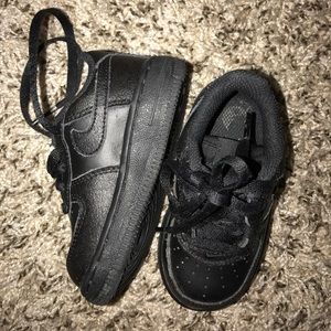 Black Air Force 1s