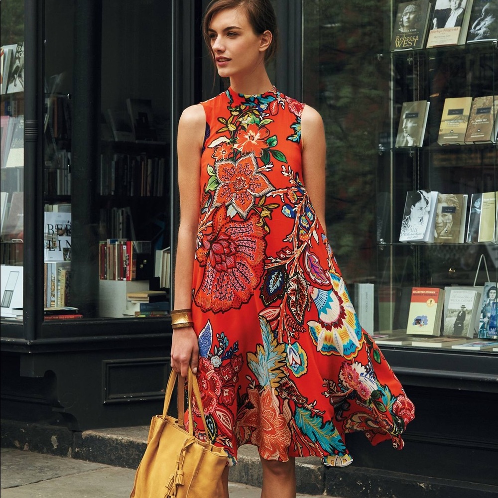 Anthropologie Larkhill Swing Dress | L Petite