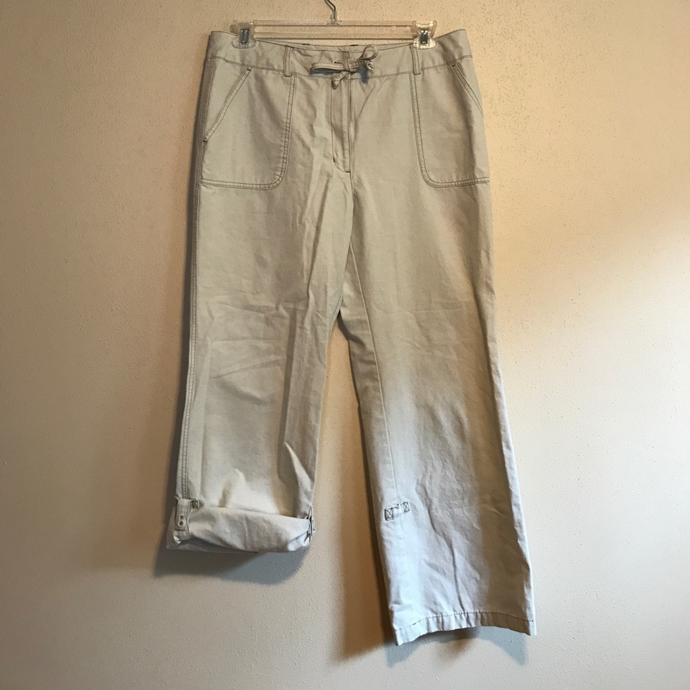 Convertible Khakis to Capris
