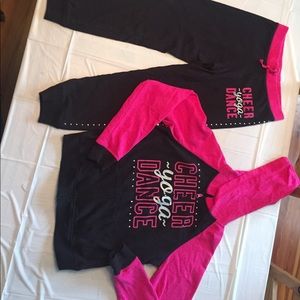 Danskin "Cheer Yoga Dance"outfit. Girls size 10-12