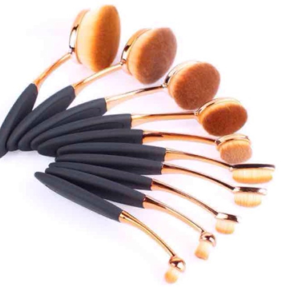☘️☘️New 10pcs Ovals Toothbrush Set