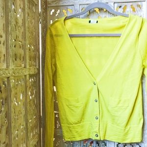 J.Crew Cardigan with jewel buttons