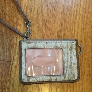 Coach card wallet
