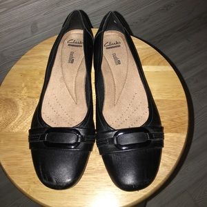 Clark's flats size 9 gently worn