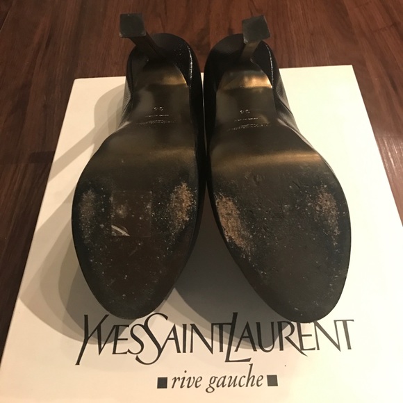 YSL Black Leather 105 Pump - Picture 4 of 5