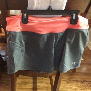 Champion shorts grey and peach color