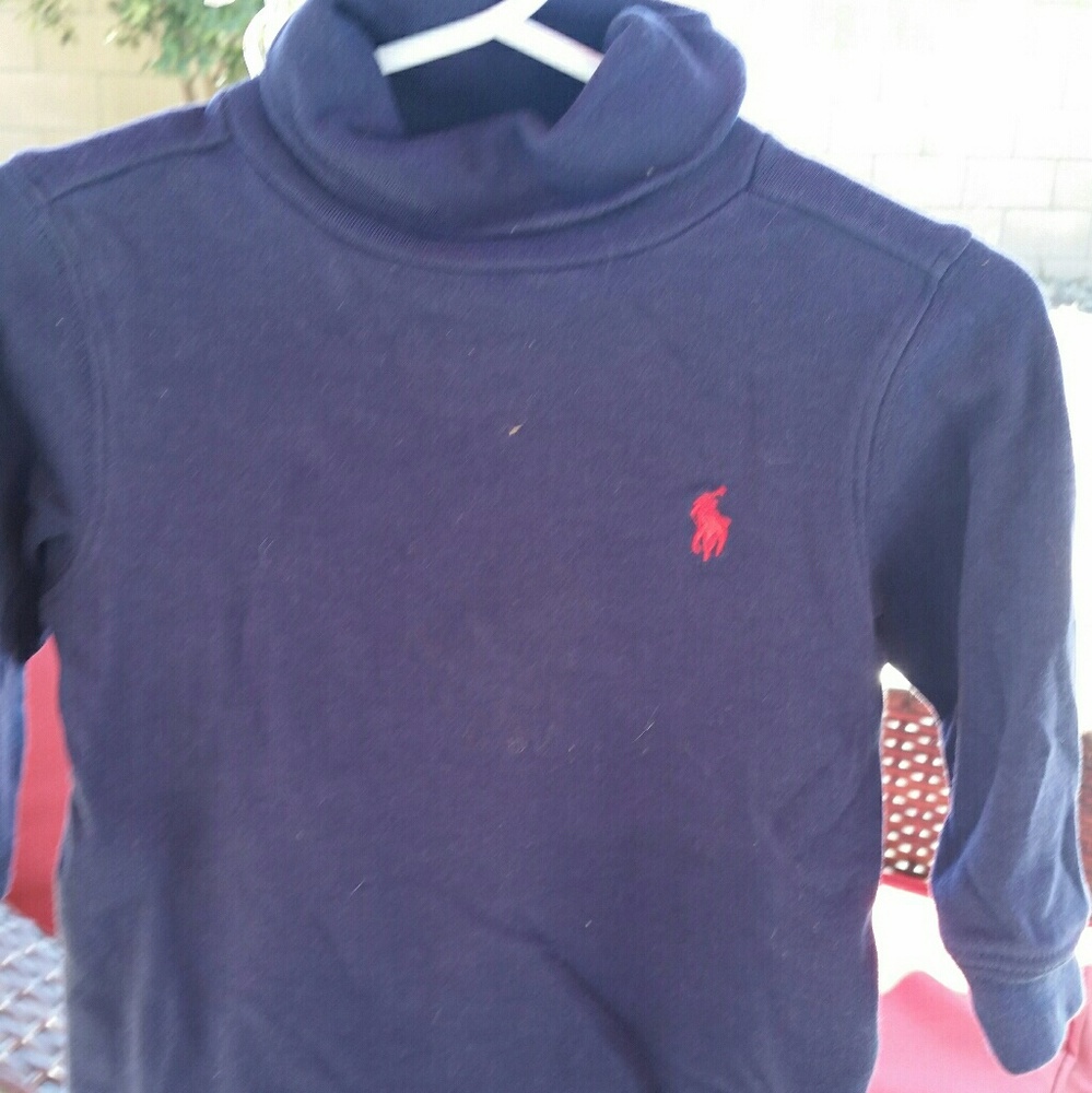 Ralph Lauren  baby turtleneck navy blue 9mos