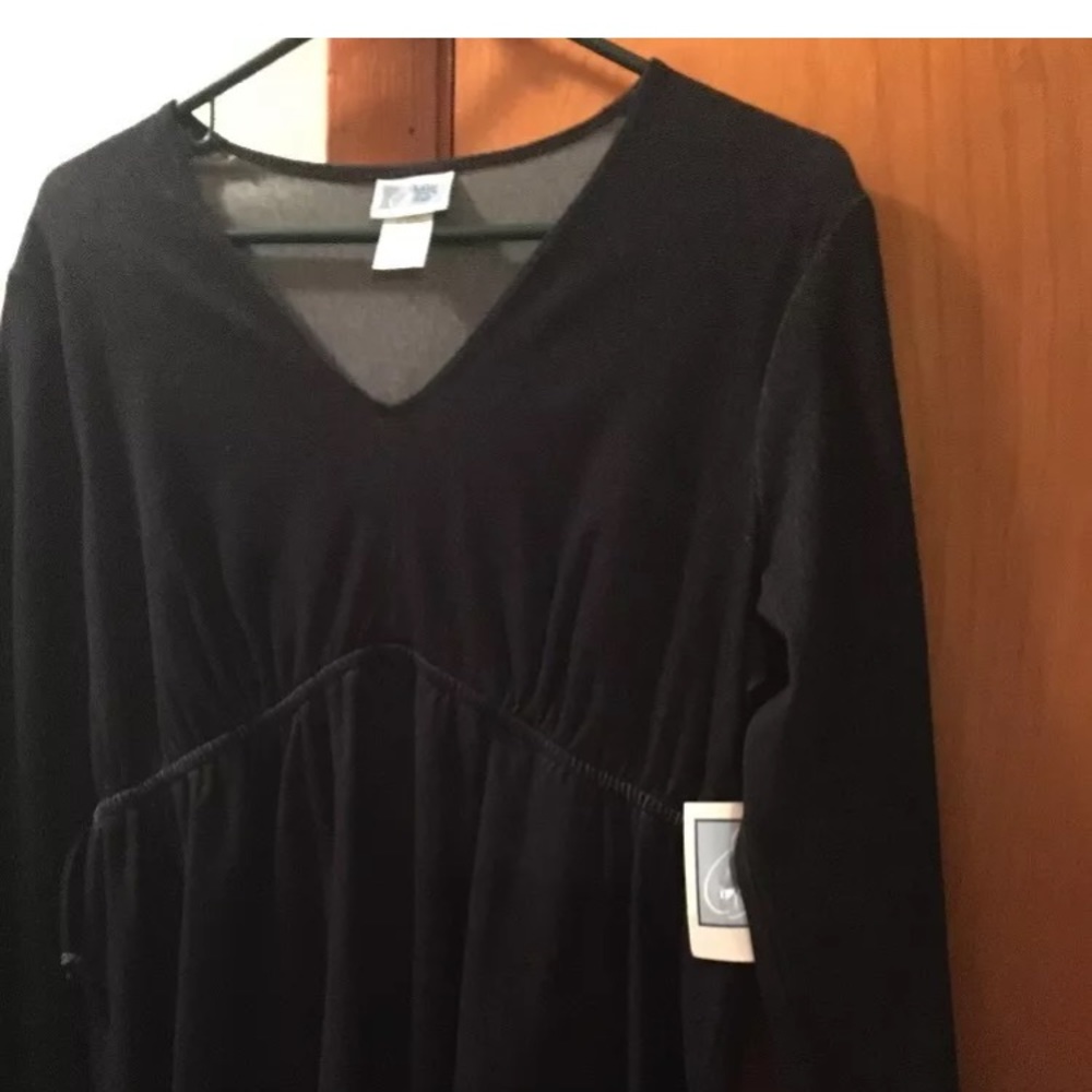 Maternity Dress Dark Blue Baby & Me