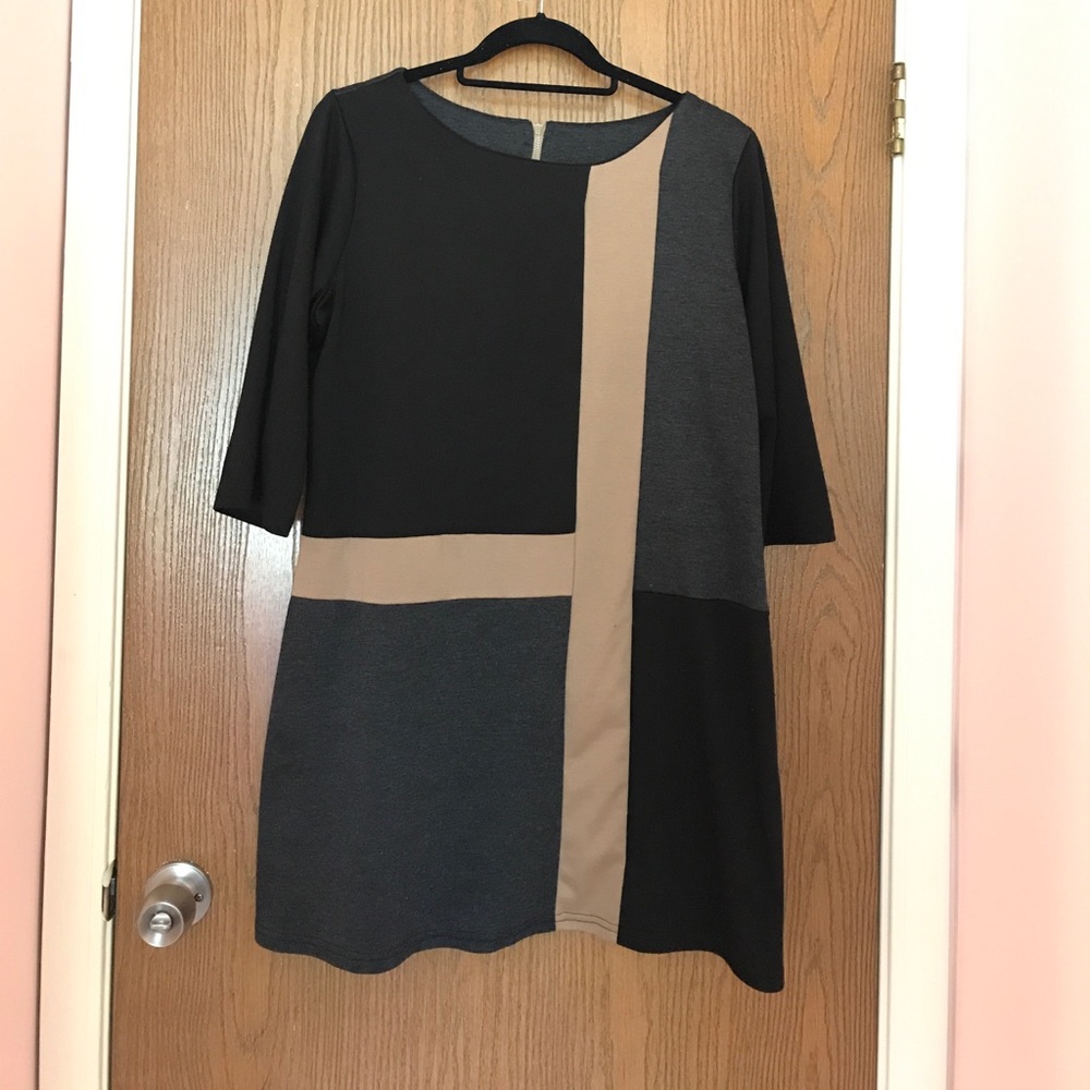 Blocked dress