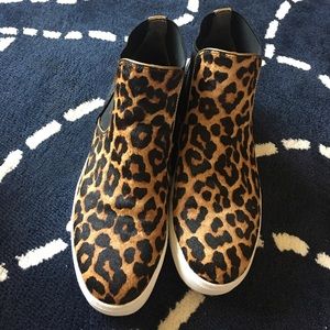 Sam Edelman Margot Chukka Fashion Sneakers Leopard