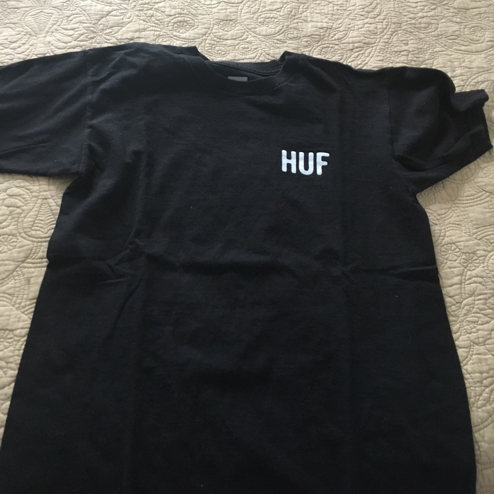 Huff Black Graphic Tee