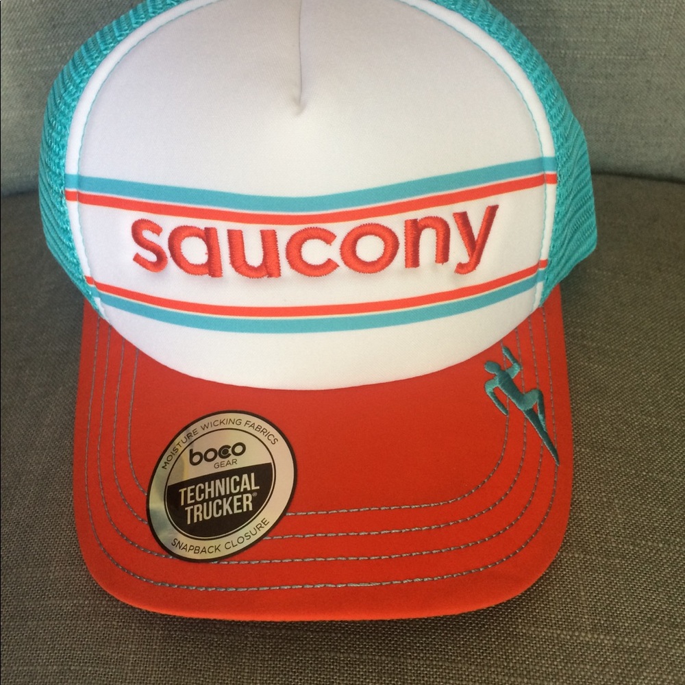 Saucony trucker hat