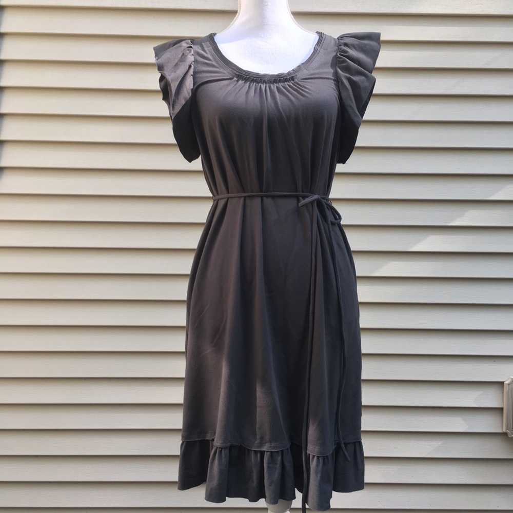 J. Crew Flutter Sleeve Dress