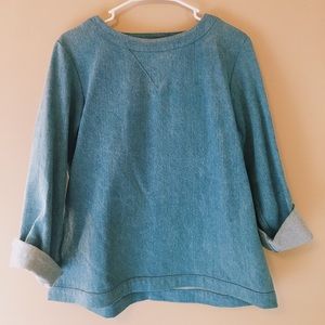 Dusen Dusen Denim Sweatshirt
