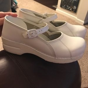 White Dansko Clogs