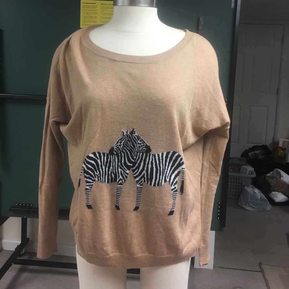 Madewell Zebra Sweater