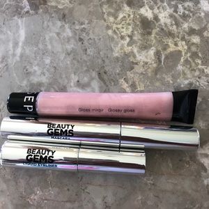 Sephora lipgloss and mascara/eyeliner