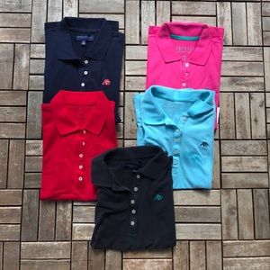 Aeropostale polo uniform shirts (5) for teens
