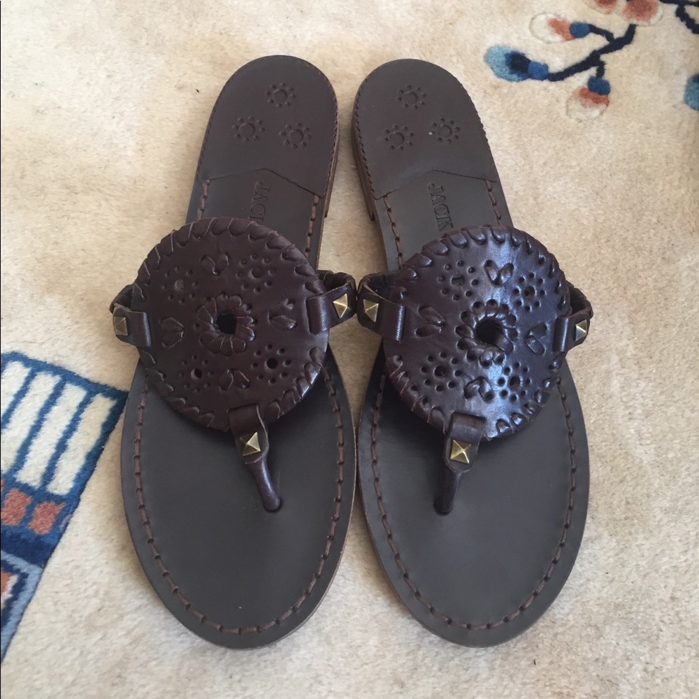 Jack Rogers USA leather sandals