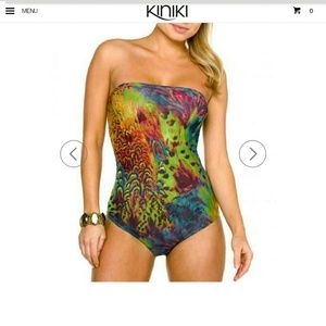 Kinkini Tan Thru Swimsuit