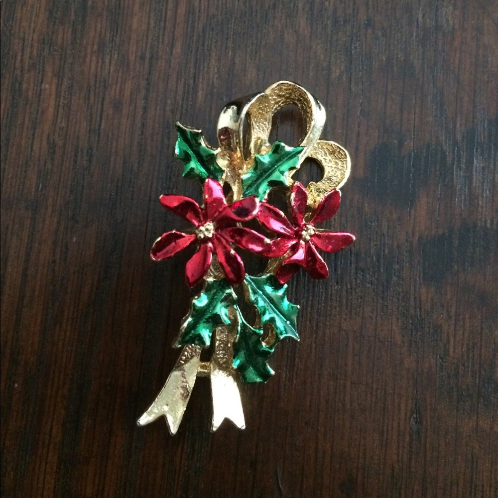 Vintage Christmas brooch