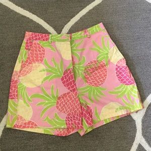 Lilly Pulitzer Pineapple Print Golf Shorts