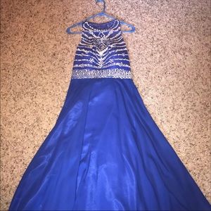 Royal Blue formal dress