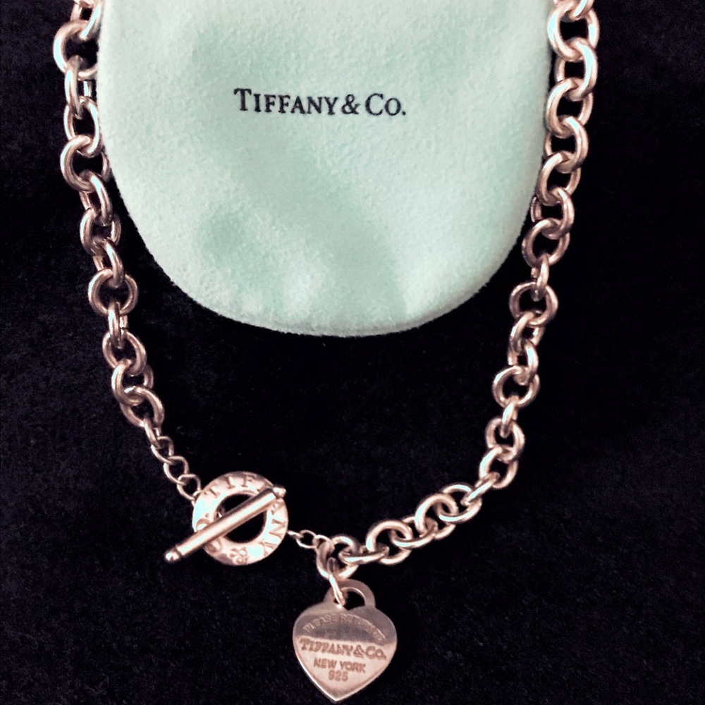 Authentic Tiffany choker necklace,