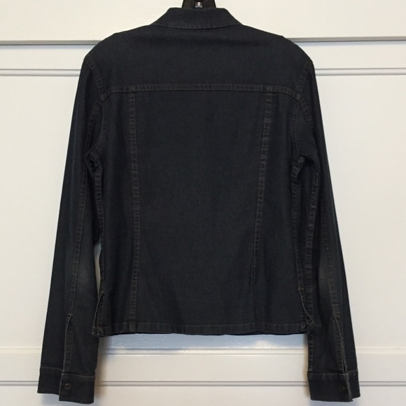 Halogen Stretch Denim Jacket - Picture 4 of 6